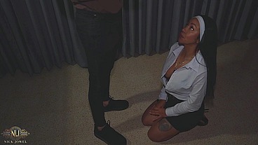 Mature nun gets fucked in the confessional
