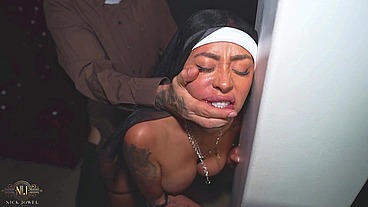 Mature nun gets fucked in the confessional