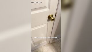 Ex-Wife fucks cheating married man - hubby waits inside closet