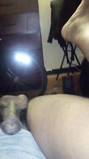 Come Eat My Ass &amp; Juicy BBC Femboy Pretty Toes And Juicy BBC And Balls Femboy
