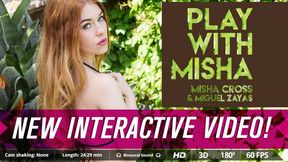 Play With Misha - Sensual Blonde Babe Porn Adventure