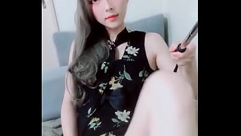 Korean like Japanese shemale sexy voice masturbation 8