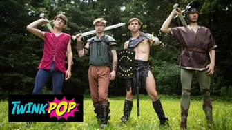 Jordan Lake Pounds Shea Reynolds Ass After Sword Fight with Thick Cock