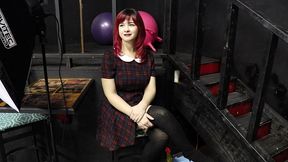 little red sadistic punishment bdsm bondage flogged fingered paddled stapled