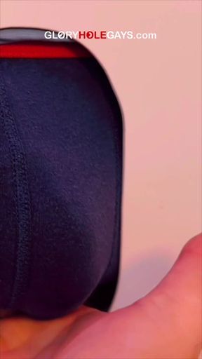 Twink at the Gloryhole - He Wants More Than Just a Blowjob