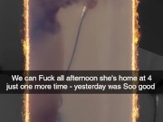 I caught my BF Snap cheating with hot neighbor (juicy Lousie)