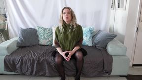 Stepson fucks stepmom to prove to her that he can fuck with just the tip and not go too deep on prom night