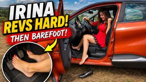 Irina Ballet Shoes and Barefoot Revving Full Video 12 Min 1080