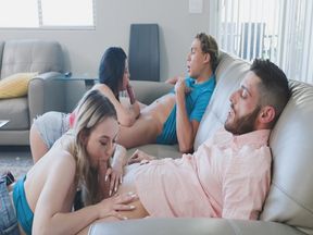 Stepdads colossal rod gets satisfied by their stepdaughters