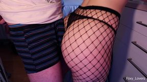 dry humping in neon club - 3 sexy outfits, no nudity