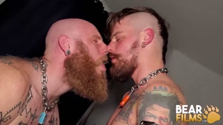 BEARFILMS Hairy Bears Free Wolf And FellBall Bareback Hard