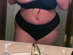 Amateur Big Boobs jerks Big Dick