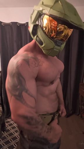 Master Chief Flexing