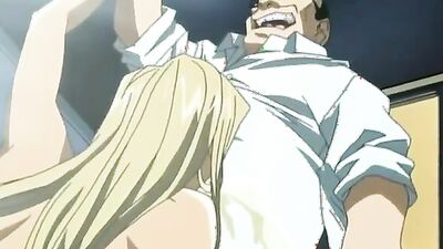 Big-titted hentai babes take turns pounding on camera with perfect bodies