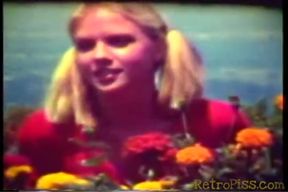 Sexy classic babe needs an enema