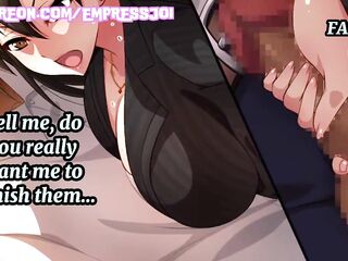 Corporate Control JOI: Your Bossy HR Mistresse Owns U at Work