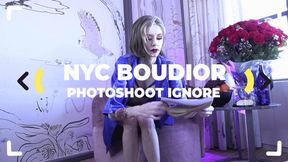 NYC Boudoir Photoshoot Ignore - Lingerie Tease POV by Goddess Kyaa - 720p MP4