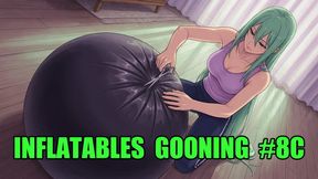 Inflatables Gooning #8C: Inflatable Goddess Overload (Animated, Music)