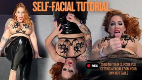 Self Facial Tutorial By Ruby Onyx