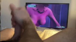 Baise et ejac devant ces gros seins