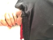 Cock pit view of sexy Arab