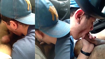 Mamei gostoso o pauzão do motorista do Uber dotado