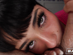 BJRAW Beca Barbie couldn't wait to suck me off