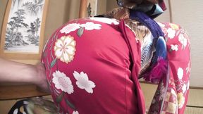 SEXY GIRL BENDS OVER AS A HUGE COCOK THRUSTS PUSSY FROM BACK