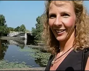 Pretty German babe shares lucky cock with hottest blonde MILF