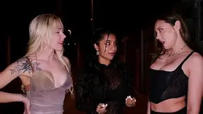 Two women propose a wild swinger party with shaft exchange