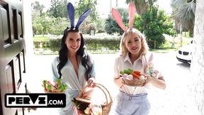 Sandy Love's Deepthroat and Creampie