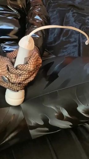Memorable moment from &quot;Patterned Leggings, Animal Print Heels Masturbation&quot;
