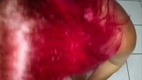 Que rica madura latina que le doy por culo directo y con todo rigor acabo hasta que ella no lo aguanta y me pide ir al ba&ntilde_o con urgencia