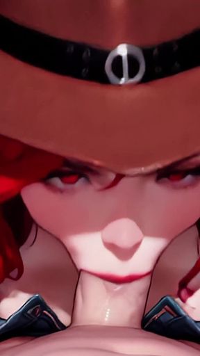 Busty Redhead Cowgirl in Leather: Outdoor Farm POV [premium]