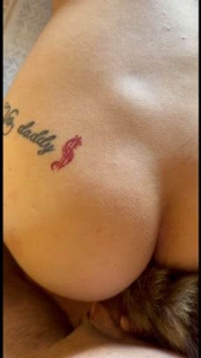 I fuck my friend with butt plug slut tail.