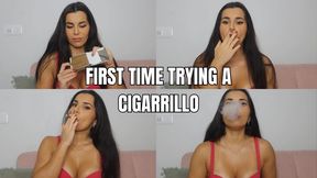 First time trying a cigarrillo - OnlyVanessa