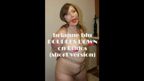 Brianne Blu Doubles Down on Dildos (short version-no on screen tying)