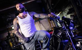 Bike bang with two dudes who really want it bad