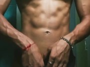 SHAPING MY BODY AND DICK AFTER A WORKOUT ROUTINE