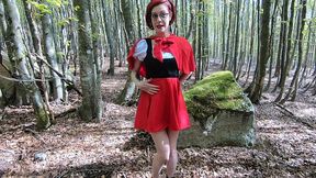 godons nous dans les boisje me gode en pleine foret, en deguisement de ...