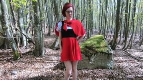 godons nous dans les boisje me gode en pleine foret, en deguisement de ...