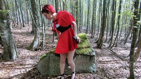 godons nous dans les boisje me gode en pleine foret, en deguisement de ...