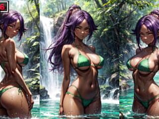 Yoruichi Shihōin Intense Training Jerk Off Instruction - AI Created