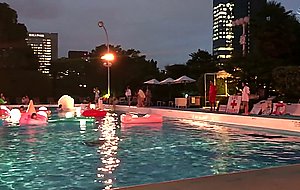 Street corner amateur pick-up! vol.70 night pool