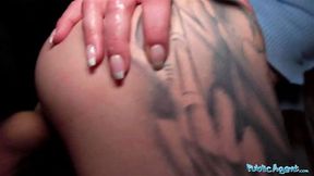 Public Agent German blonde MILF gets a creampie from big cock