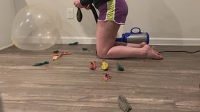 Five Balloons Quickly Destroyed - Fall 17" Colors