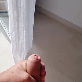 AND NAKED WEARING ONLY SNEAKERS  CUMSHOT - SEXY ITALIAN GUY WITH A BIG COCK