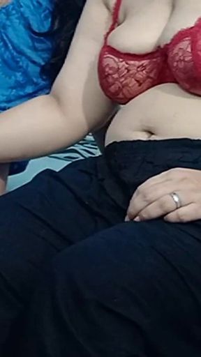 Big Boobs Indian Gave Me Fucking Pleasure with Beautiful Handjob of My Big Dick