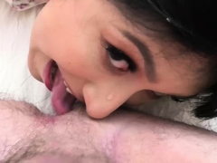 Real amateur teen giving brain POV and she cant have enough