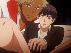 Fiery prince claims bride with soft yaoi kisses & deep loving gay animation sex